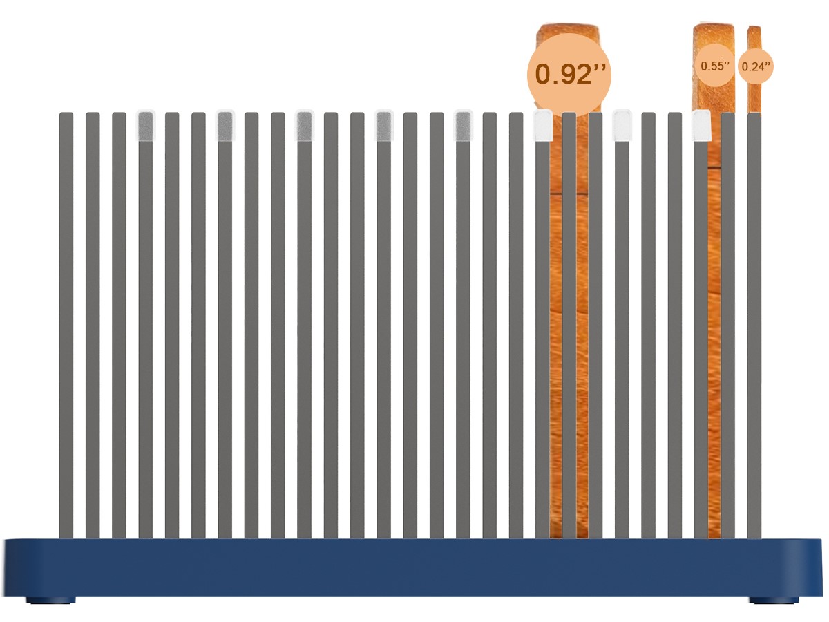 Bulk Bread Slicer 3 Thicknesses