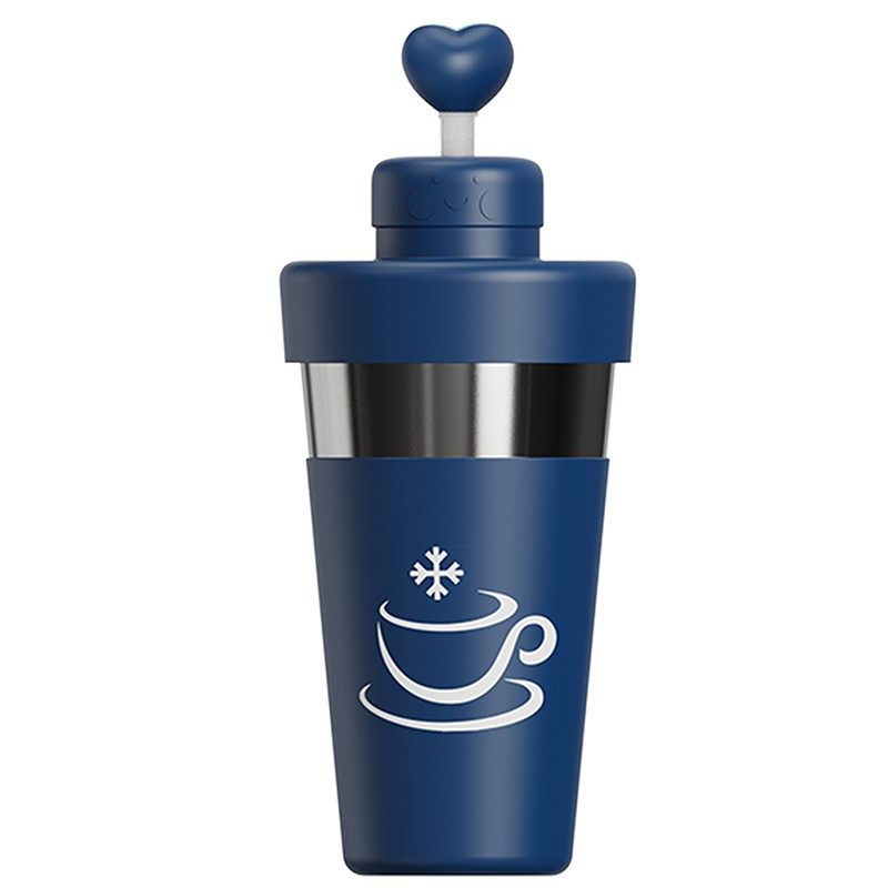 Id াকনা সহ আইসড কফি প্রস্তুতকারক